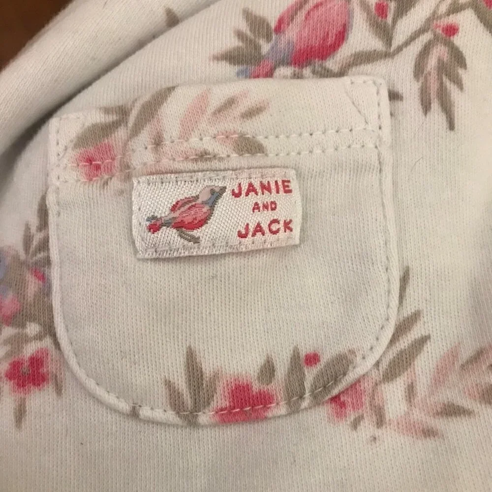 Janie and Jack Baby sleeper onsie